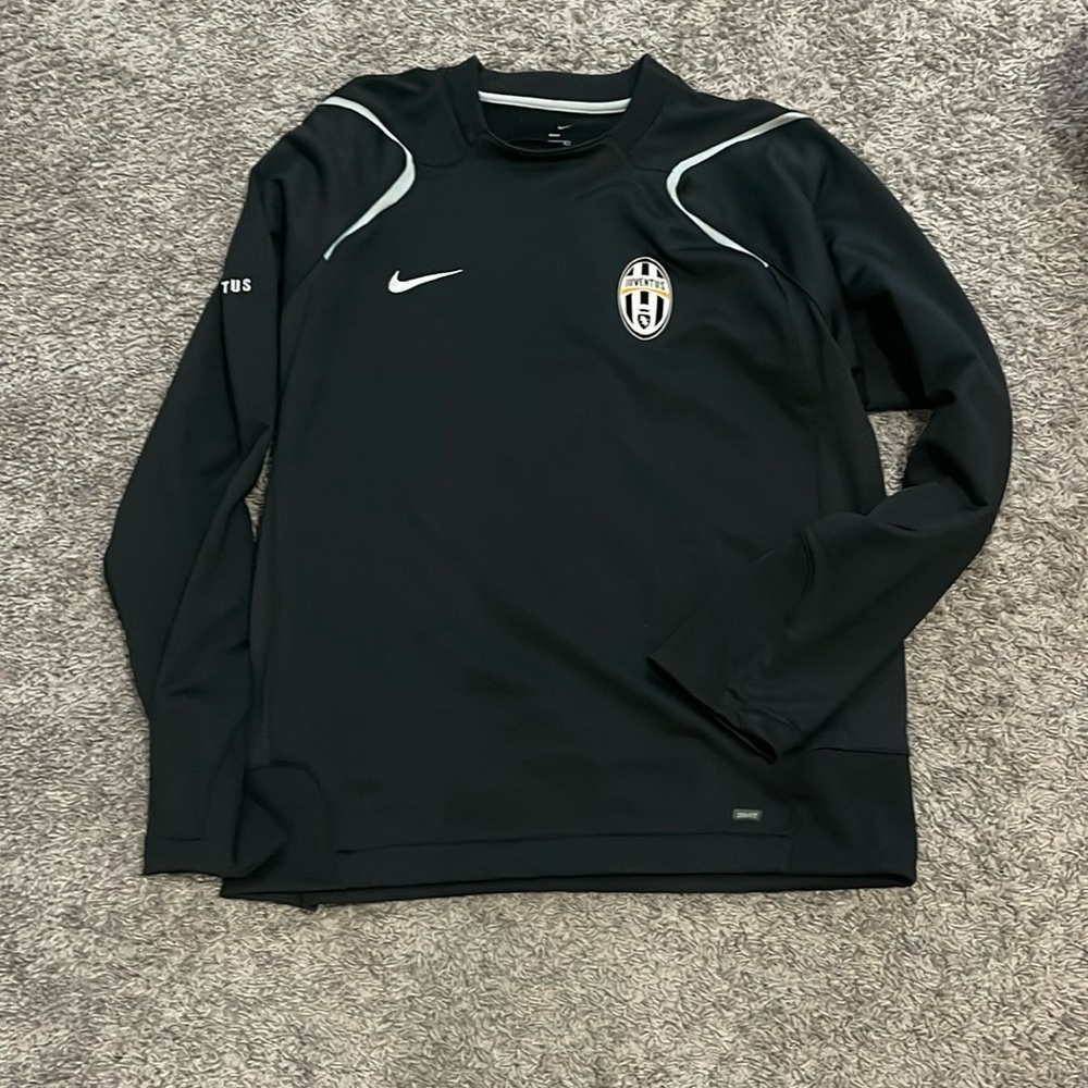 juventus dri fit training crewneck